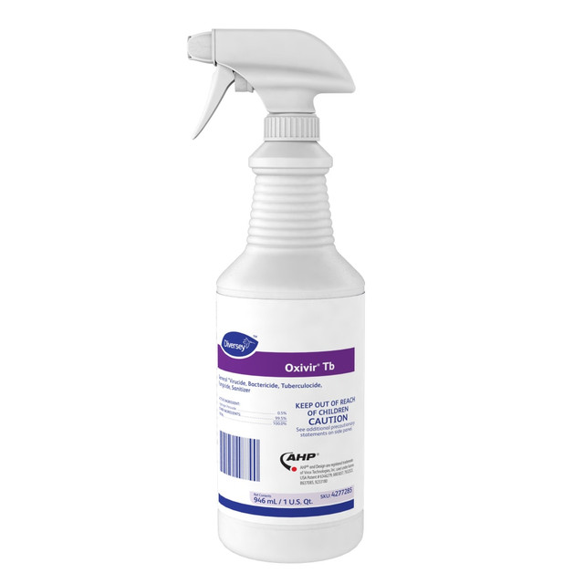 UNILEVER BESTFOODS NORTH AMERICA 4277285CT Oxivir TB Disinfectant Spray, Clean Scent, 32 Oz, Case Of 12