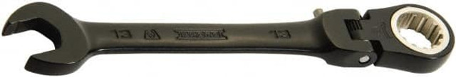 Proto JSCVM09F Combination Wrench: 9.00 mm Head Size, 15 deg Offset