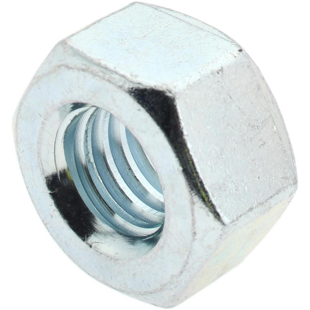 Value Collection 32294 Hex Nut: 7/16-14, Grade 2 Steel, Zinc-Plated