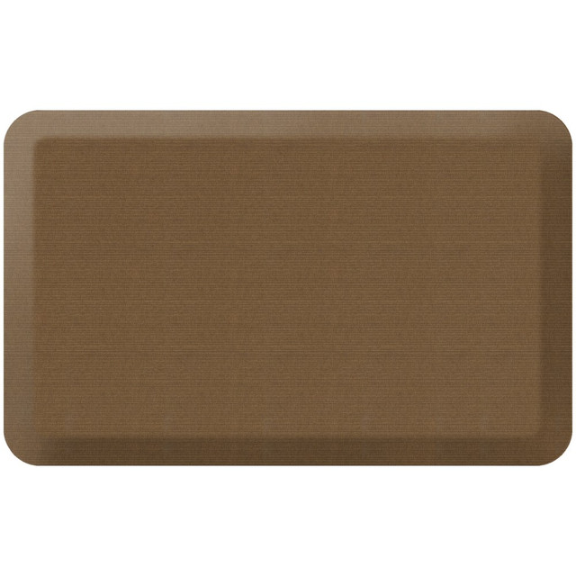 LETs GEL, INC. 106-23-2032-5 GelPro NewLife Designer Comfort Grasscloth Anti-Fatigue Floor Mat, 20in x 32in, Khaki