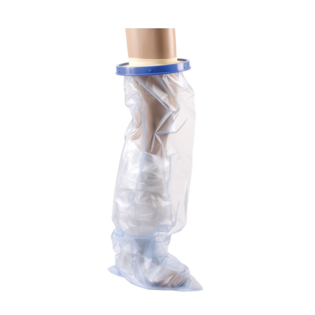 MABIS HEALTHCARE, INC. 539-6584-5500 DMI Adult Waterproof Leg Cast Protector, 42in, Clear MABIS HEALTHCARE, INC. 539-6584-5500 DMI Adult Waterproof Leg Cast Protector, 42in, Clear