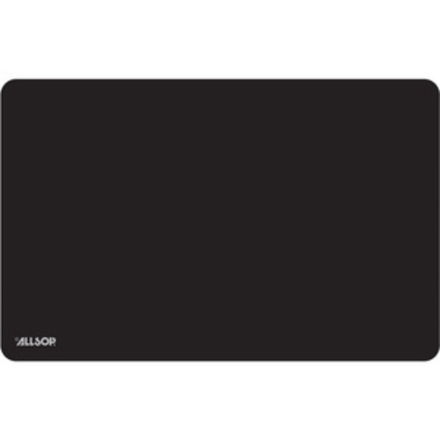 Click and scroll with ease using an Allsop Widescreen Mouse Pad. It is large in size so that you donT need to constantly reposition your mouse back to center.  Designed for use with a wide screen to help eliminate the need to reposition the mouse.  Woven fabric provides tracking points for precise operation.  Rubber base offers stability.