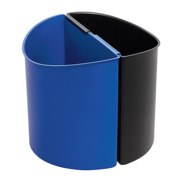 SAFCO PRODUCTS CO Safco 9927BB  Desk-Side Recycling Bins, Pack Of 2