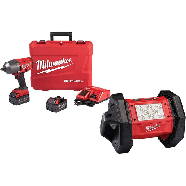Milwaukee Tool 3962439/4292495 Cordless Impact Wrench: 18V, 1/2" Drive, 0 to 2,400 BPM, 1,800 RPM