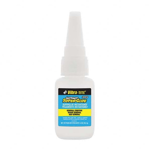 Vibra-Tite. 39528 Super Glue: 1 oz Bottle, Clear