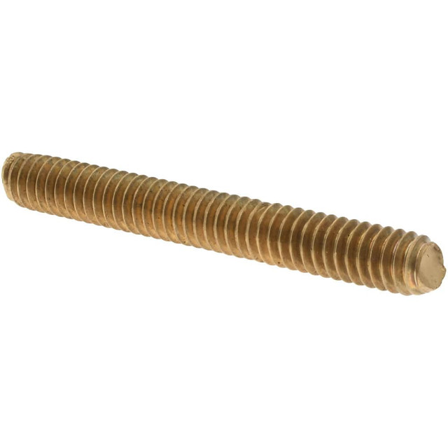 Value Collection 407-1443 Fully Threaded Stud: 1/4-20 Thread, 2" OAL