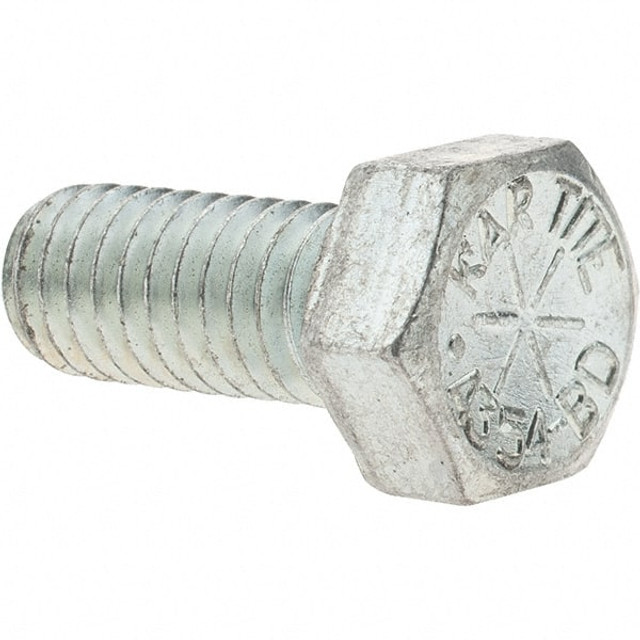 Value Collection KP44020 Hex Head Cap Screw: 5/16-18 x 3/4", Grade 8 Steel, Zinc-Plated