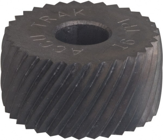 MSC GKRV230FNC Convex Knurl Wheel: 5/8" Dia, 90 ° Tooth Angle, 30 TPI, Diagonal, Cobalt