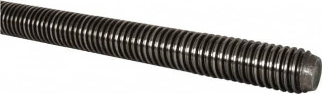 Value Collection 05206 Threaded Rod: 1-1/2-6, 6' Long, Alloy Steel, Grade B7