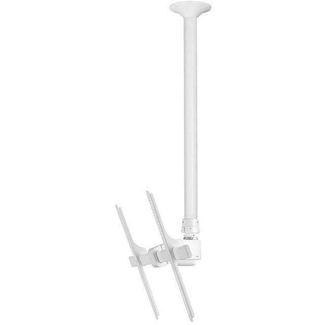 ATDEC TH-3070-CTLW  Telehook XK4439 Single display drop length adjustable ceiling LCD/LED/Plasma TV mount - White