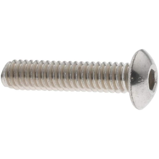 Value Collection MSC-67562322 Button Socket Cap Screw: #8-32 x 3/4, Stainless Steel, Uncoated