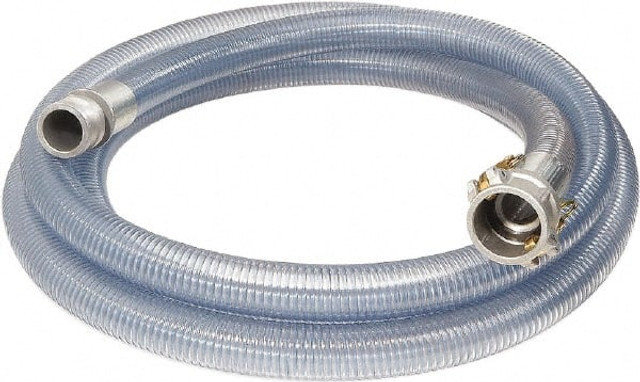 Continental ContiTech NTF200 Food & Beverage Hose: 2" ID, 2.37" OD, 1' Long