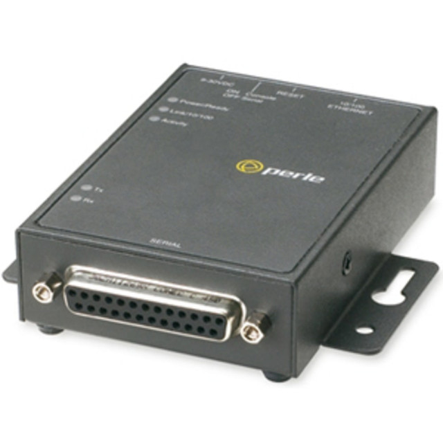 PERLE SYSTEMS 04030134 Perle IOLAN DS1 Device Server - 16 MB - 1 x Network (RJ-45) - 1 x Serial Port - Fast Ethernet - Wall Mountable, Rail-mountable, Panel-mountable PERLE SYSTEMS 04030134 Perle IOLAN DS1 Device Server - 16 MB - 1 x Network (RJ-45) - 1 x Serial Port - Fast Ethernet - Wall Mountable, Rail-mountable, Panel-mountable