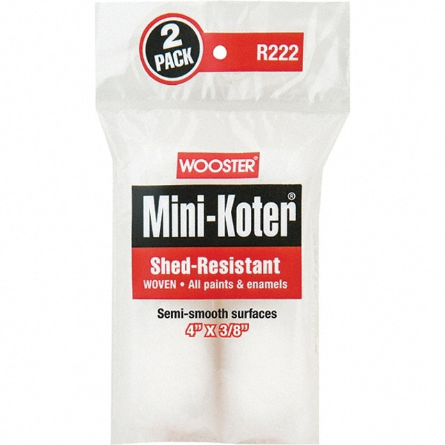 Wooster Brush R222-4 Mini Paint Roller Cover: 3/8" Nap, 4" Wide