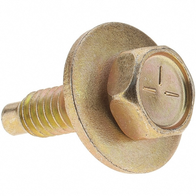 Au-Ve-Co Products 17034 Hex Head Cap Screw: 1/4-20 x 7/8", Steel