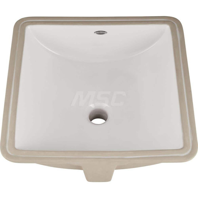 American Standard 0614300.020 Glazed Underside Sink: Under Mount, Vitreous China