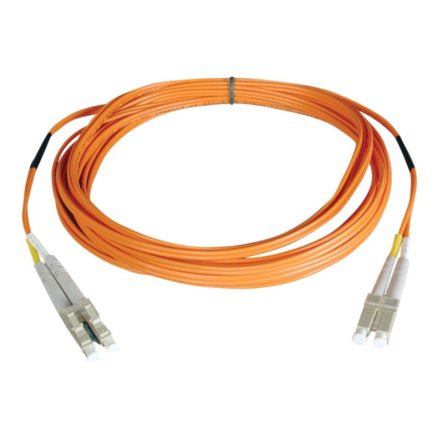 TRIPP LITE N320-01M Eaton Tripp Lite Series Duplex Multimode 62.5/125 Fiber Patch Cable (LC/LC), 1M (3 ft.) - Patch cable - LC multi-mode (M) to LC multi-mode (M) - 1 m - fiber optic - duplex - 62.5 / 125 micron - orange