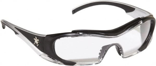 MCR Safety HL110AF Safety Glass: Anti-Fog & Scratch-Resistant, Polycarbonate, Clear Lenses, Full-Framed, UV Protection