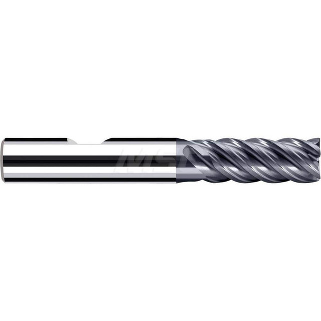 Fraisa P8305501 Square End Mill: 12.00 mm Dia, 27.00 mm LOC, 5 Flute, Solid Carbide