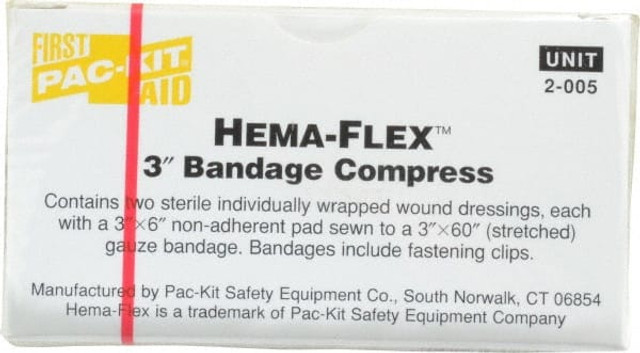 Medique 6381B 2 Qty 1 Pack 3" Long x 3" Wide, General Purpose Compress