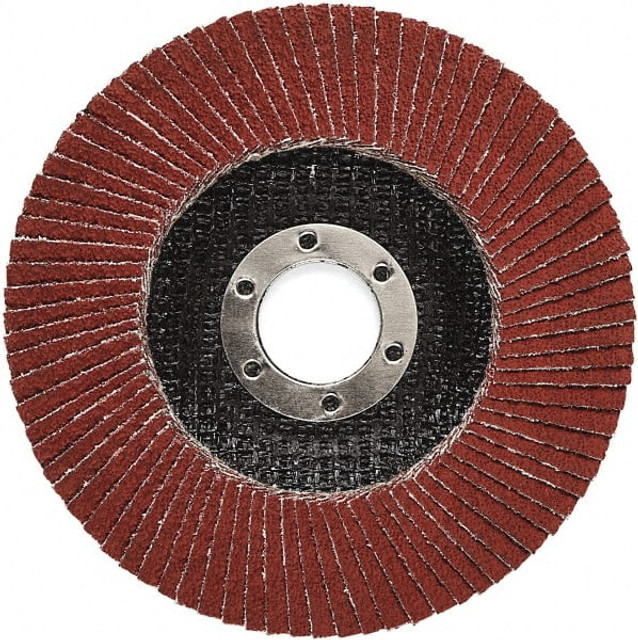 3M Flap Disc: 7/8" Hole, 40 Grit, Ceramic, Type 27 7100105010