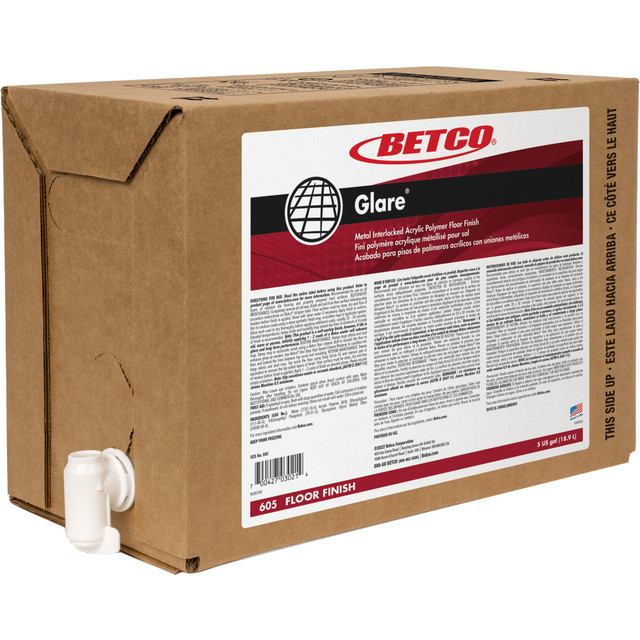 BETCO CORPORATION Betco 6050500  Glare Floor Finish, 5 Gallon Container