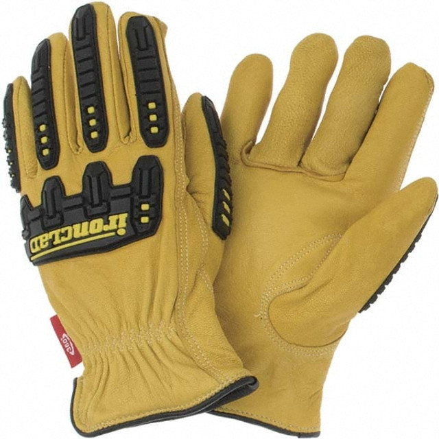 ironCLAD ILD-IMPC5-04-L Cut-Resistant & Impact-Resistant Gloves: Size Large, ANSI Puncture 3, HPPE Lined, HPPE