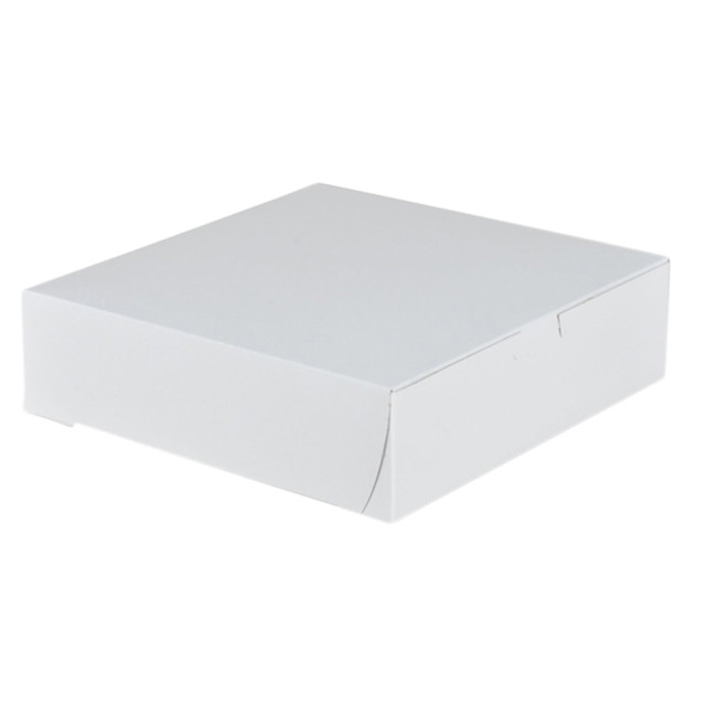 No Brand 9X9X2LC Pie Container Boxes, 9in x 9in x 2in, Case Of 250