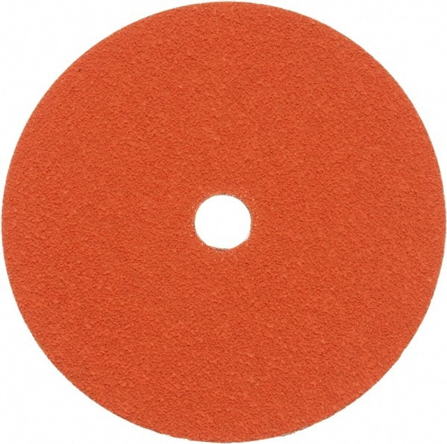 Norton 69957398012 Fiber Disc: 7" Disc Dia, 7/8" Hole, 50 Grit, Ceramic