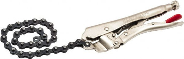 Crescent C20CHN Locking Plier: 5.7'' Jaw Capacity, Long Nose Jaw