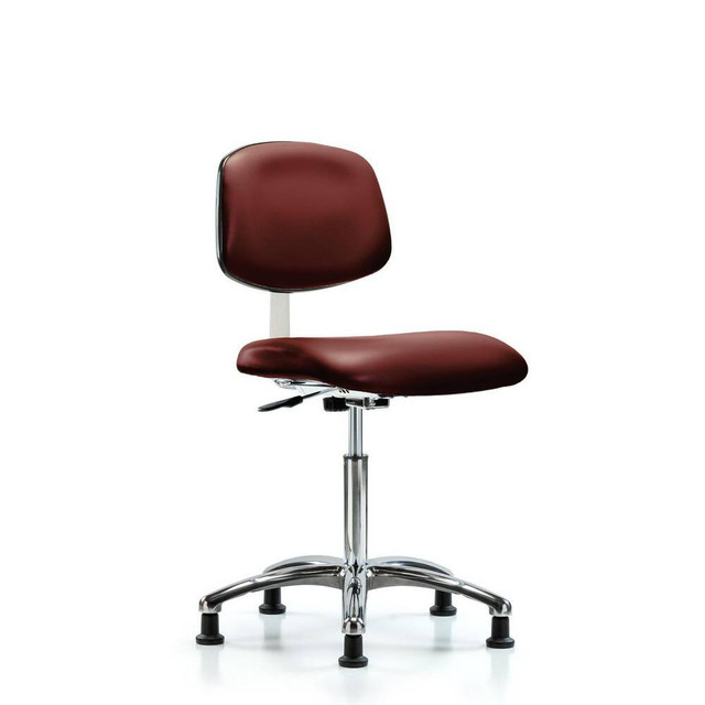 Blue Ridge Ergonomics MSC40355 Task Chair: Vinyl, Borscht