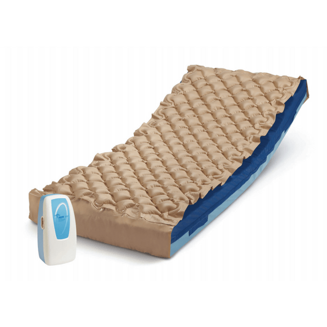 MEDLINE INDUSTRIES, INC. MSCAIRONE Airone Alternating Pressure Pad System, Blue/Tan MEDLINE INDUSTRIES, INC. MSCAIRONE Airone Alternating Pressure Pad System, Blue/Tan