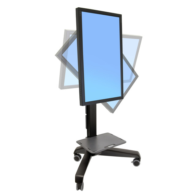 ERGOTRON 24-191-085  Neo-Flex Mobile MediaCenter VHD Display Stand, Black