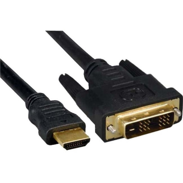 UNIRISE USA, LLC HDMID-15F-MM Unirise HDMI Male to DVI-D 12+1 M-M Cable - 15 ft DVI/HDMI A/V Cable for Audio Device, Video Device - First End: 1 x HDMI Male Digital Audio/Video - Second End: 1 x DVI-D (Single-Link) Male Digital Video - Supports up to UNIRISE USA, LLC HDMID-15F-MM Unirise HDMI Male to DVI-D 12+1 M-M Cable - 15 ft DVI/HDMI A/V Cable for Audio Device, Video Device - First End: 1 x HDMI Male Digital Audio/Video - Second End: 1 x DVI-D (Single-Link) Male Digital Video - Supports up to