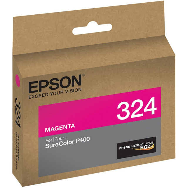 EPSON AMERICA INC. T324320 Epson UltraChrome 324 Original Inkjet Ink Cartridge - Magenta - 1 Each - Inkjet - 1 Each