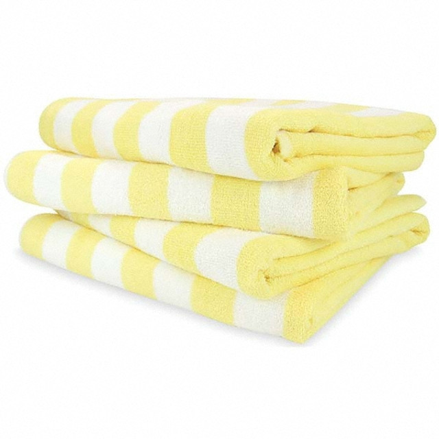 PRO-SOURCE PCABANA-YL Cotton Bath Towel: