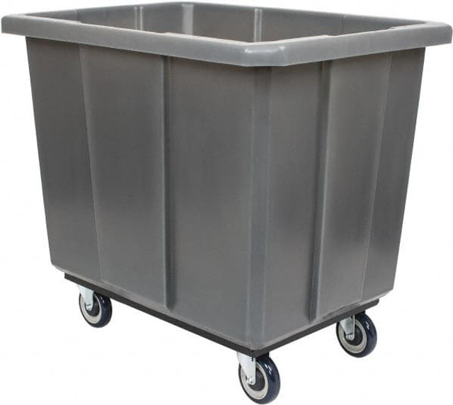 Bayhead Products UT-12 Polyethylene Basket Truck: 12 bu, 600 lb Capacity, 28" High, 28" Wide, 38" Long