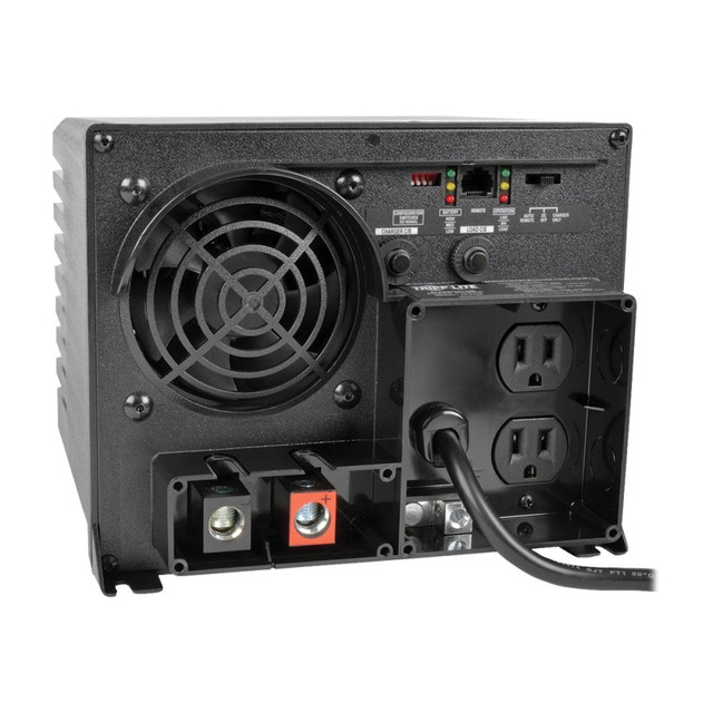 TRIPP LITE APS1250  1250W APS 12VDC 120V Inverter / Charger w/ Auto Transfer Switching ATS 2 Outlets 5-15R - DC to AC power inverter - 12 V - 1.25 kW - output connectors: 2 - Canada, United States