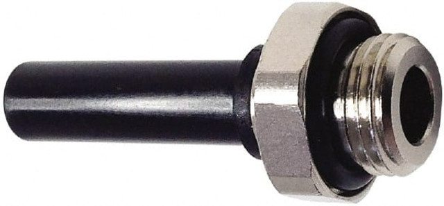 Legris 3131 10 17 Push-To-Connect Tube to Male & Tube to Male BSPP Tube Fitting: 3/8" Thread