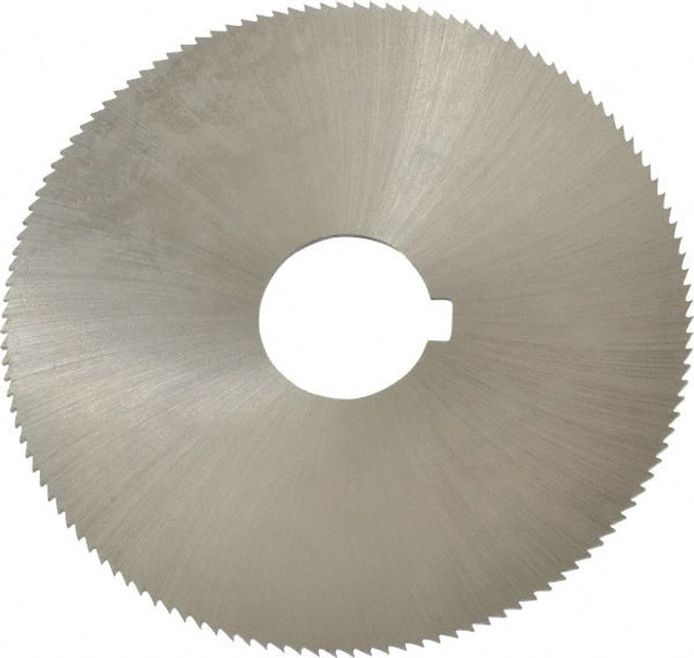 Controx 11601011580001 Slitting & Slotting Saw: 4" Dia, 1/16" Thick, 1" Arbor Hole, 128 Teeth, Cobalt