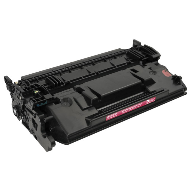 Compatible HP models: LaserJet:  Enterprise M506dn,  Enterprise M506n,  Enterprise M506x,  Enterprise MFP M527dn,  Enterprise MFP M527f,  Enterprise flow MFP M527c,  Enterprise flow MFP M527cm,  Enterprise flow MFP M527z,  Managed Flow MFP M527cm,  Managed M506dnm,  Managed M506xm,  Managed MFP M527dnm.   LaserJet Pro:  M501dn,  M501n.  . Compatible Troy Systems models: M501 Micr, M506dn Micr, M506dtn Micr, M506n Micr, M506tn Micr, M527 Micr.  .  For the TROY / HP M506 MICR Printers. This is the MICR version of the HP CF287A cartridge. TROY Group develops, manufactures and distributes the highest quality MICR Toner products in the industry. MICR toner and cartridge performance, printer compatibility and bank acceptance rates from TROY are unsurpassed.  Yields up to 9,000 pages  Coordinating Non-MICR HP Part: CF287A  For use with HP LaserJet / TROY M501, M506, M527 Printers  Replaces HP 287A standard toner for use with Troy-enhanced HP printers.  Compatible Troy-enhanced HP models: LaserJet Flow M527c, M527z  LaserJet: M506dn, M506n, M506x, M527dn, M527f and LaserJet Pro M501dn, M501n.  Yields up to 9,000 pages.  Antifraud toner can be used as a substitute for chemically reactive paper and helps prevent unauthorized alteration of sensitive documents.  Remanufactured - made from quality recovered cartridges, helping you save resources, reduce waste and potentially save money.  Recycling solution - designed to encourage recycling, helping you divert materials from landfill.