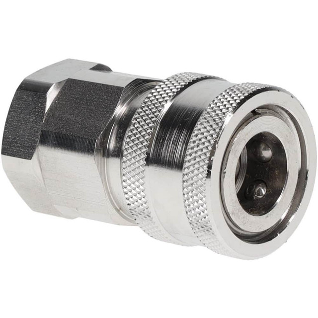 Parker SVHC4-4F Hydraulic Hose Valve Fitting: 1/4", 5,000 psi