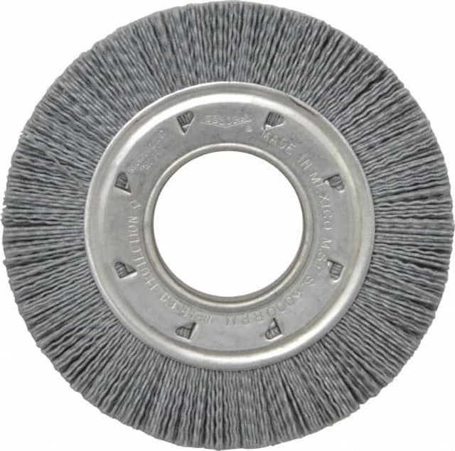 Osborn 0002241000 Wheel Brush: 6" Wheel Dia, Crimped