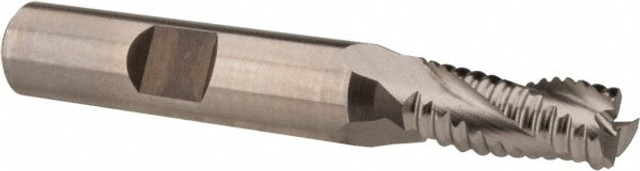 Hertel 41120353 Roughing End Mill: 5/16" Dia, 3 Flutes, Single End, Cobalt