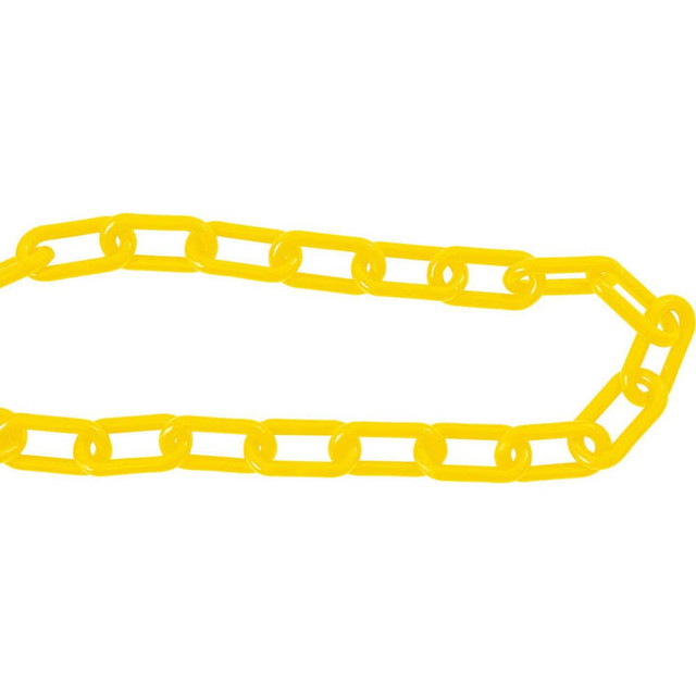 Xpress SAFETY SPCY508MMG1 Barrier Chain: Yellow, 50' Long