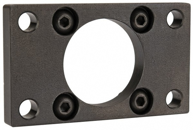 Parker L079700150 Air Cylinder Rectangular Flange Mount: 1-1/2" Bore, Use with 3MA & 4MA Series Cylinders