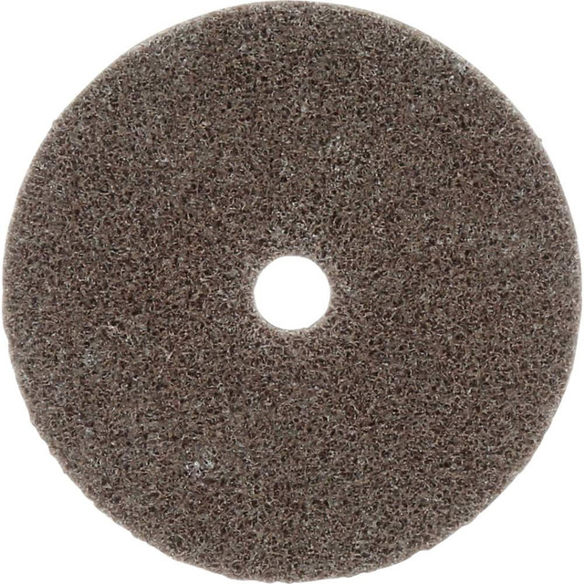 3M Deburring Wheels; Wheel Diameter (Inch): 3; Face Width (Inch): 1/4; Center Hole Size (Inch): 1/4; Abrasive Material: Aluminum Oxide; Grade: Fine; Density: 6 7010329243