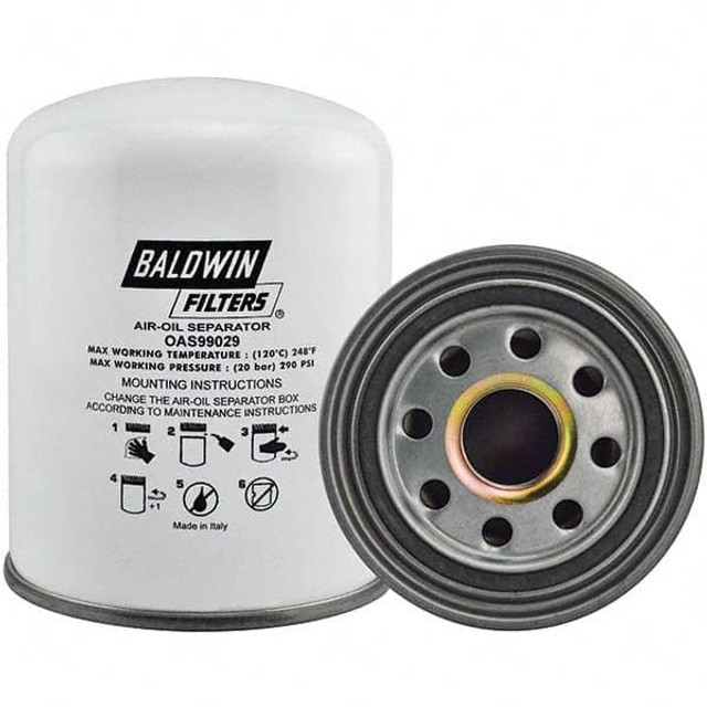 Baldwin Filters OAS99029 Automotive Oil & Air Separator: 5-1/2" OD, 7-3/32" OAL