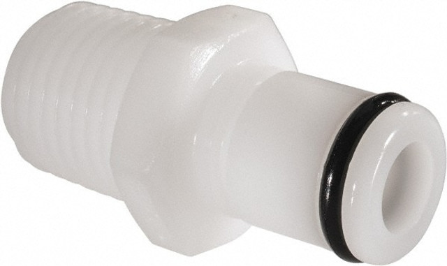 CPC Colder Products PLC24004 1/4" Nominal Flow, 1/4 NPT Thread, Female, Inline Threaded-Male Plug