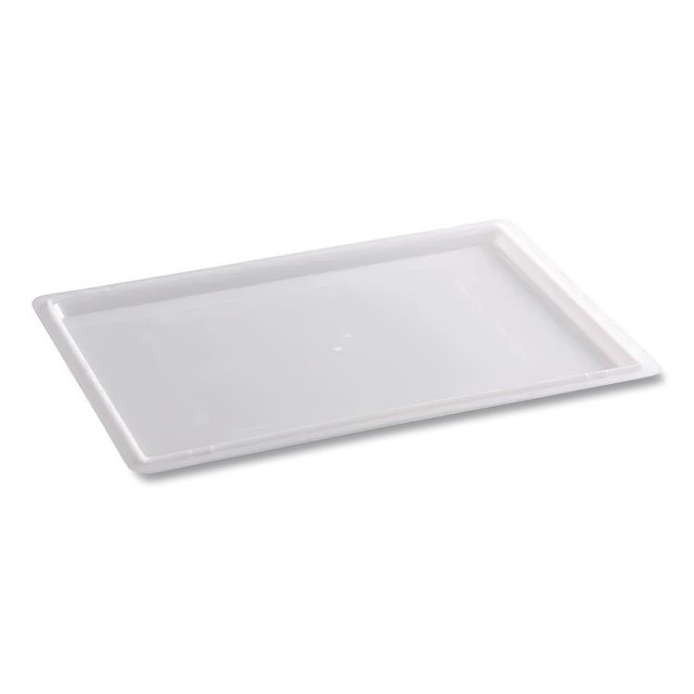 RUBBERMAID COMMERCIAL PROD. 3502 WHI Food/Tote Box Lids, 26 x 18, White, Plastic